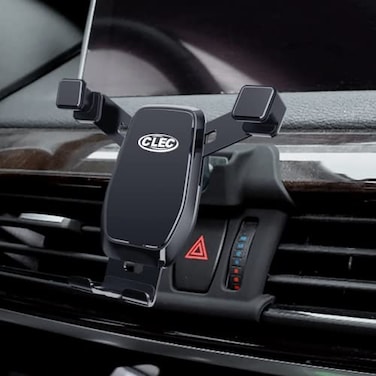 Being Up Car Phone HolderFit for BMW X5 20142018 X6 20152019Adjustable Gravity for Air Vent Alloy Phone Holder Compatible with 47 Inches SmartphonesBlack