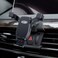 Being Up Car Phone HolderFit for BMW X5 20142018 X6 20152019Adjustable Gravity for Air Vent Alloy Phone Holder Compatible with 47 Inches SmartphonesBlack
