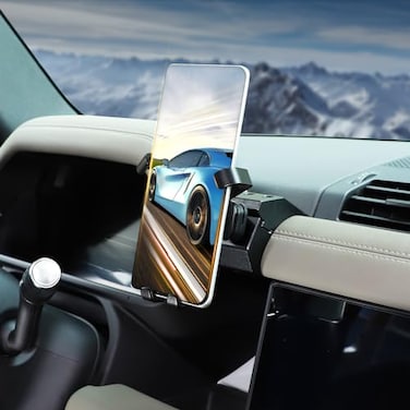 HIRUFAIT Phone Holder Compatible with Land Rover Defender 90 110 130 20202025 360 Adjustable Dash Phone Mount Holder for All Smartphones A Style