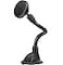 IPOW Long Arm Universal Magnetic Cradle Windshield Dashboard Cell Phone Mount Holder with 4 Metal Plates Soft Firm Goose Arm Enhanced Suction Cup