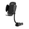 Scosche Universal 12V Car Phone Mount with USB Charger Phone Holder with Cigarette Lighter Adapter for 12V Socket PlugIn Flexible Gooseneck Adjustable Cradle for iPhone Android Cell Phones