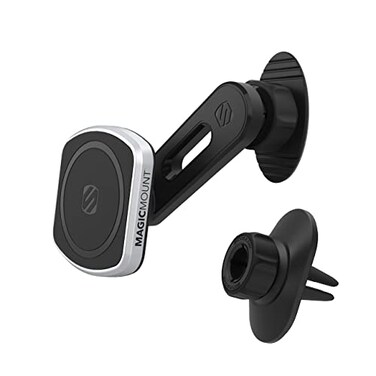 Scosche MP2ODVMXTSP MagicMount Pro2 DashVentWindow 4in1 Magnetic Cell Phone Holder Car Mount Kit Compatible with MagSafe iPhones Galaxy Pixel All Smartphones