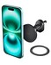 iOttie iTap 3 Magnetic Air Vent Car Mount Phone Holder with Magnetic Ring Adapter Compatible with iPhone Samsung Galaxy Google Pixel Huawei LG and All Qi Compatible Smartphones