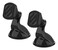 Scosche MMWSM2PKXCES0 MagicMount Select Magnetic Car Phone Holder Mount for iPhone and Android 2 Pack Secure Magnetic Cell Phone Mount for Car Window or Dash Universal 360 Adjustable Head