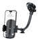 APPS2Car Gooseneck Car Phone Holder Heavy Duty Dashboard Windshield Phone Mount Flexible Long Arm AntiShake Stabilizer Solid Suction Cup Phone Mount for All Cell Phones Carbon Fiber Pattern