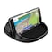 Loncaster Car Phone Holder Car Phone Mount Silicone Car Pad Mat for Various Dashboards Slip Free Desk Phone Stand Compatible with iPhone Samsung Android Smartphones GPS Devices and More Black