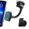 APPS2Car Magnetic Car Phone Holder Mount 6 Strong Magnets Cell Phone Holder Car Suction Cup Phone Car Holder Mount Windshield Dashboard fit for Most Smartphones