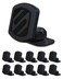 Scosche MAGDM10KFLT MagicMount Magnetic Car Phone Mount for Dashboard 360 Adjustable Magnet Head Universal Cell Phone Holder for Car Compatible with iPhone Samsung All Devices Pack of 10