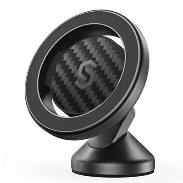 SYNCWIRE MagSafe Car Mount Flexible Rotation Magnetic Phone Holder for Dash Strong Magnets Universal Compatible iPhone Samsung Pixel MagSafe Car Accessories