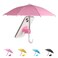 heqxwl Cell Phone Umbrella Sun Shade Suction Cup Stand Pink