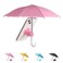heqxwl Cell Phone Umbrella Sun Shade Suction Cup Stand Pink