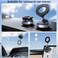 CloudValley Magnetic Car Phone Mount Compatible with MagSafe 360 Adjustable Foldable Holder for Dashboard 80LBS Suction 2800gf Magnet Car Accessories for iPhone 1716 Pro Max 15 14 Black