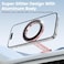Pikabo Pink Phone Holders for Your Car Dashboard Windshield Car Phone Holder Hands Free Phone Mount for Car Compatible with iPhone MagSafe Accessories Glitter Pink