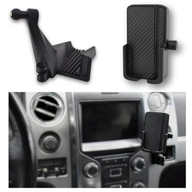CUSTOMish Phone Holder for Ford F150 20092014 Lincoln Mark LT 20101014 Custom Fit in Dash Pocket Phone Mount