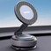 BEEGROW Magnetic Car Phone Holder for Magsafe Alloy 360 Folding Cell Car Phone Mount with Ultra Stable Suction Cup and Reusable Gel Dashboard Windshield Stand for iPhone 1712 Android Pixel Samsung