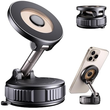 Estbuc Phone Holders for Your Car Car Phone Holder for Magsafe Upgraded Strongest Suction Magnetic 360 Adjustable Magnetic Car Phone Mount for Your CarGymMirror Mount for iPhone Android Best Gift