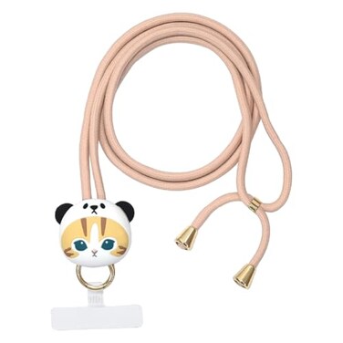 Gourmandise Gourmandies mofusand Multi Ring Plus Mascot Strap Panda Nyan MOFU40A