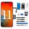CYKJGS for iPhone 11 Screen Replacement 61 with Ear Speaker and Proximity Sensor 3D Touch LCD Display Digitizer Full Assembly with Front Earpiece Repair Tools HD Glass Fix Kits A2111 A2223 A2221