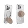 PopSockets KickOut Grip for MagSafe Adjustable Kickstand for Portrait or Landscape Magnetic Stand Brown Latte