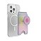 PopSockets Phone Wallet with Expanding Grip and Adapter Ring for MagSafe Phone Card Holder Wireless Charging Compatible Wallet Compatible with MagSafe Aura
