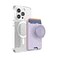 PopSockets Phone Wallet for MagSafe Phone Card Holder with Grip Lavender Lavender