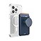 PopSockets Phone Wallet for MagSafe Phone Card Holder with Grip Blue Navy