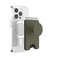 PopSockets Phone Wallet for MagSafe Phone Card Holder with Grip Green Fatigue