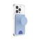 PopSockets Adhesive Phone Wallet and Card Holder with Grip Light Blue Cornflower Blue