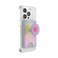 PopSockets Adhesive Phone Wallet and Card Holder with Grip Purple Aura