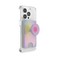 PopSockets Adhesive Phone Wallet and Card Holder with Grip Purple Aura