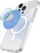 PopSockets Phone Grip for MagSafe Magnetic Holder Phone Stand Blue Opalescent Blue