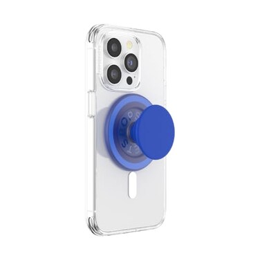PopSockets Phone Grip for MagSafe Magnetic Holder Phone Stand Blue Cobalt