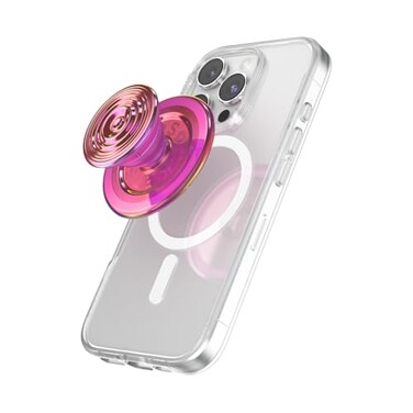 PopSockets Phone Grip for MagSafe Magnetic Holder Phone Stand Ripple Iridescent Absinthe