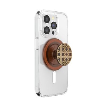 PopSockets Phone Grip for MagSafe Magnetic Holder Phone Stand Brown Raising Cane