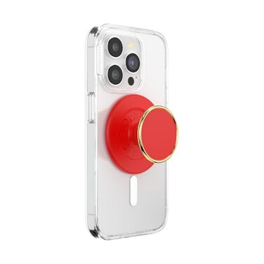 PopSockets Phone Grip for MagSafe Magnetic Holder Phone Stand Red Rosso