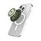 PopSockets Phone Grip for MagSafe Magnetic Holder Phone Stand Green Floral Relief