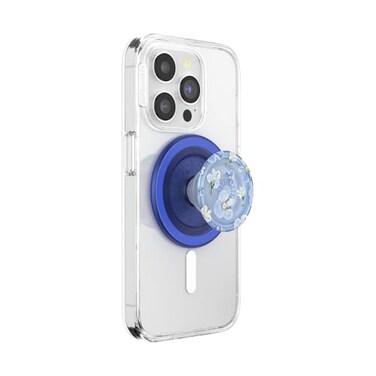 PopSockets Phone Grip for MagSafe Magnetic Holder Phone Stand Light Blue Blue Fields