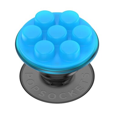 PopSockets Adhesive Phone Grip Holder Phone Stand Fidget Toy Popper Electric Blue