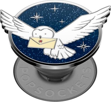 PopSockets Adhesive Phone Grip Holder Phone Stand Harry Potter Enamel Hedwig