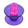 PopSockets Adhesive Phone Grip Holder Phone Stand Kawaii Gummy Bear Purple