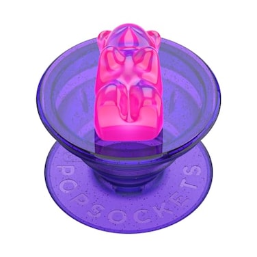 PopSockets Adhesive Phone Grip Holder Phone Stand Kawaii Gummy Bear Purple