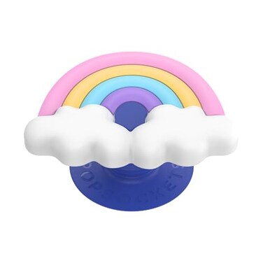 PopSockets Adhesive Phone Grip Holder Phone Stand Rainbow Popout Rainbow Fluff