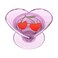 PopSockets Adhesive Phone Grip Holder Phone Stand Heart Sugar Plum