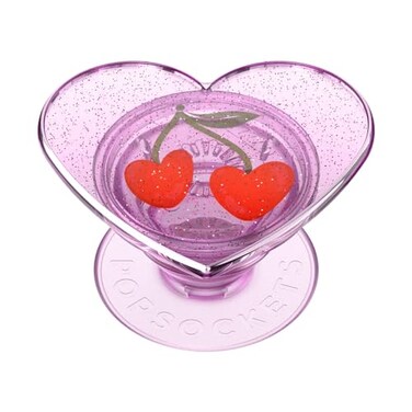 PopSockets Adhesive Phone Grip Holder Phone Stand Heart Sugar Plum