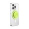 PopSockets Phone Grip for MagSafe Magnetic Holder Phone Stand Neon Green Ripple Iridescent Absinthe