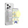 PopSockets Adhesive Phone Wallet and Card Holder with Grip Blue Tea Towel