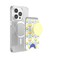 PopSockets Adhesive Phone Wallet and Card Holder with Grip Blue Tea Towel