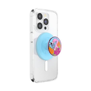 PopSockets Phone Grip for MagSafe Magnetic Holder Phone Stand Enamel Flamingo