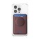 PopSockets Phone Wallet for MagSafe Phone Card Holder with Grip Red Oxblood