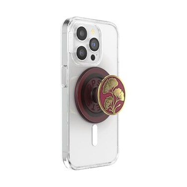 PopSockets Phone Grip for MagSafe Magnetic Holder Phone Stand Red Oxblood